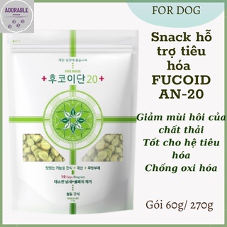 FUCOIDAN 20 - thức ăn chức năng cho chó dạng bánh thưởng