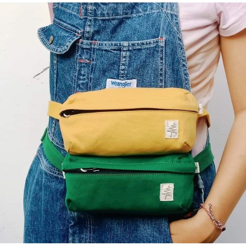 Túi Balo Đậm Vải Cotton Đi Phượt Đựng Laptop Arrow Shop