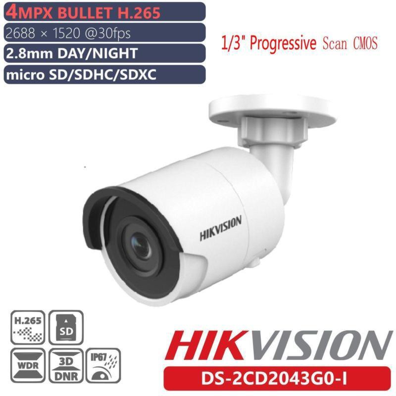 Camera IP HikVision DS-2CD2043G0-I Ngoài Trời Bảo Hành Chính Hãng 2 Năm