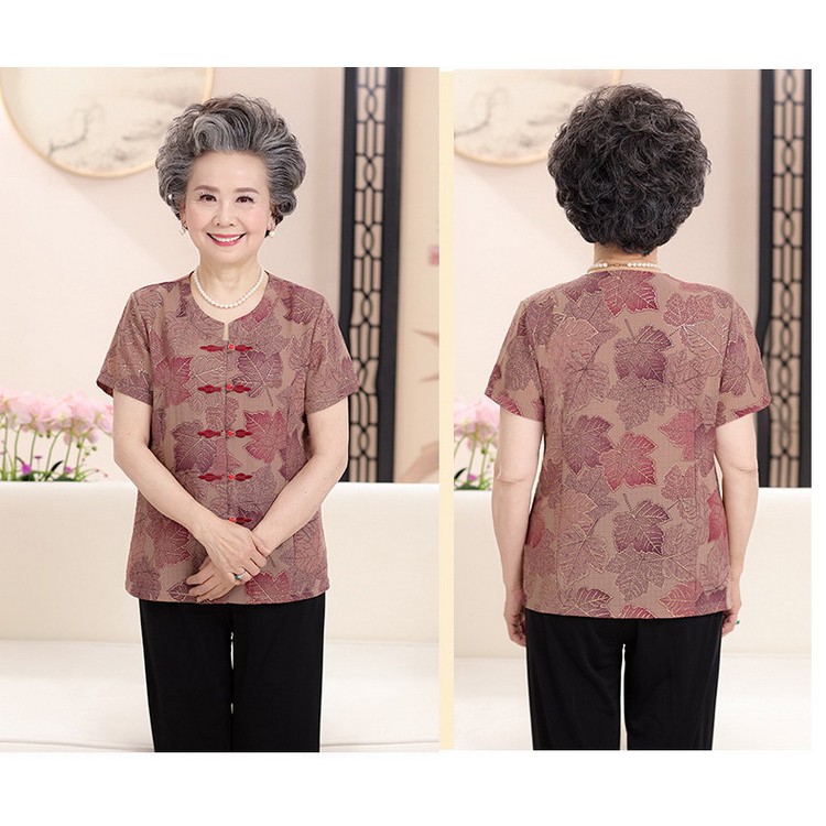 bộ quần áo cho người già_phong ngắn