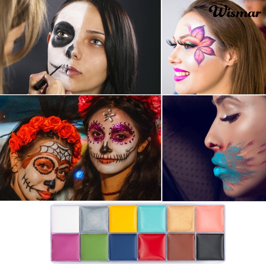 Sơn dầu vẽ cơ thể không phai 12 màu tùy chọn WIS 96g | BigBuy360 - bigbuy360.vn