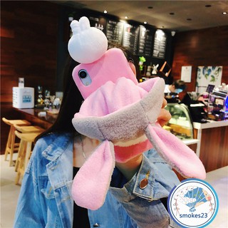 Sony Xperia XA XA1 XA2 Ultra phone case Plush cartoon Rabbit