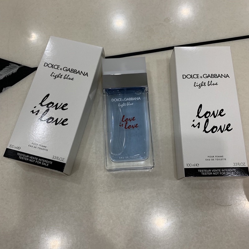 Nước hoa tester d&g light blue love is love edt 100ml