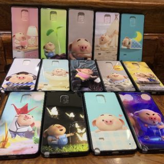 Ốp Samsung Note4 dẻo viềng hình bóng kute(chọn ngẫu nhiên)