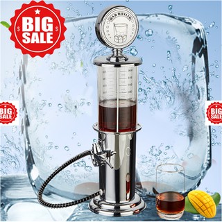 [ HOT ] Bình châm tửu rượu bia, bình rót rượu bia hình cây xăng cao cấp Bar Butler, có thể làm quà tặng