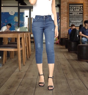Quần jean lửng Denim