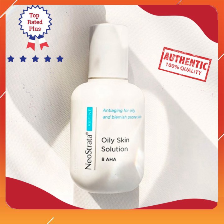 Tẩy Da Chết Hóa Học Cho Da Nhạy Cảm Neostrata Oily Skin Solution 8 AHA