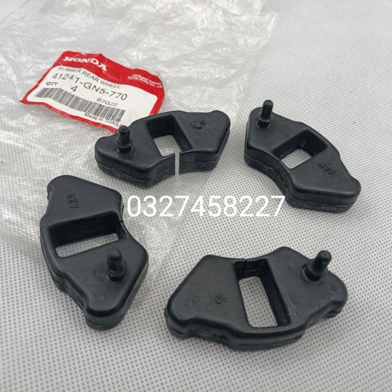 Bộ 4 cao su đùm , nhông tải sau xe DREAM zin Honda thái