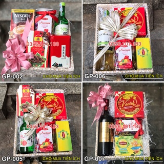 Giỏ quà Tết đẹp 2022 Hộp Quà Tết 2022 Lẵng Quà Tết 2022