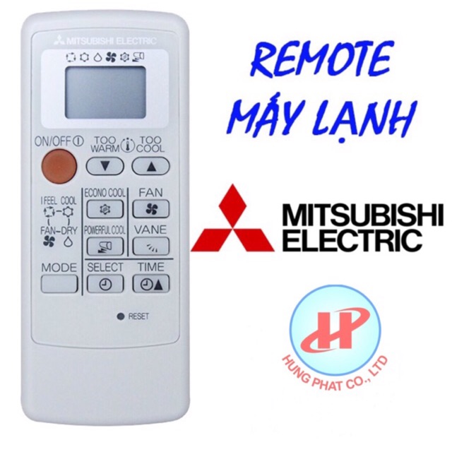 REMOTE MÁY LẠNH MITSUBISHI ELECTRIC INVERTER MP08B
