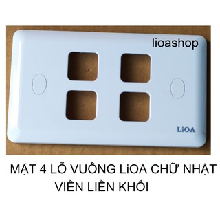 MẶT 4 LỖ VUÔNG LiOA.