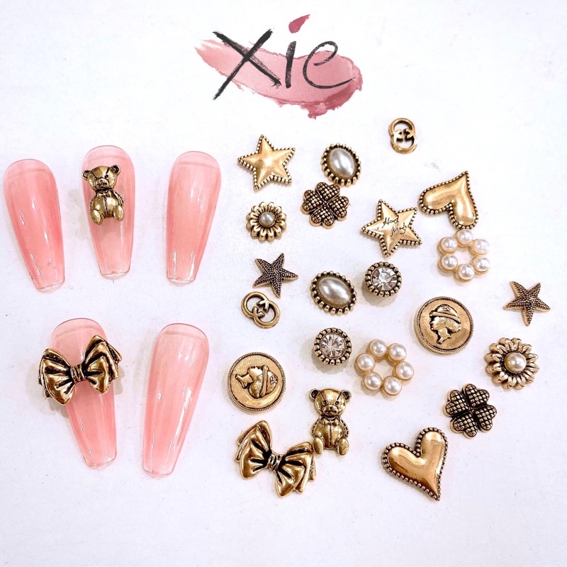 CHARM SẮT TRANG TRÍ MÓNG - XIE dụng cụ nail&amp;mi 🥰