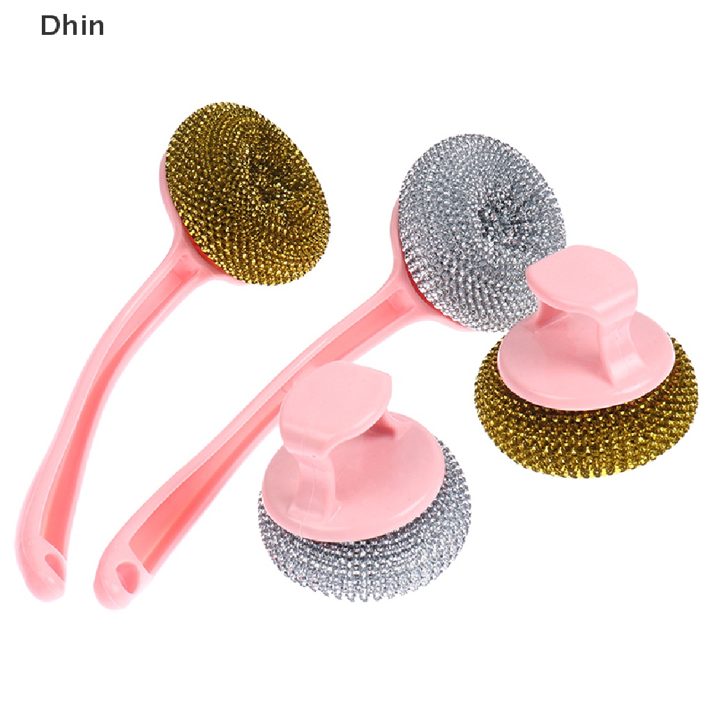 Bàn Chải Sợi Dây Có Tay Cầm Dùng Để Rửa Chén Đĩa