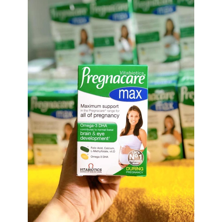 Vitamin cho mẹ bầu Pregnacare Max