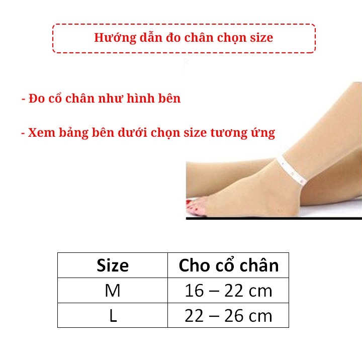 Tất vớ bắp chân dài TV25 loại tốt