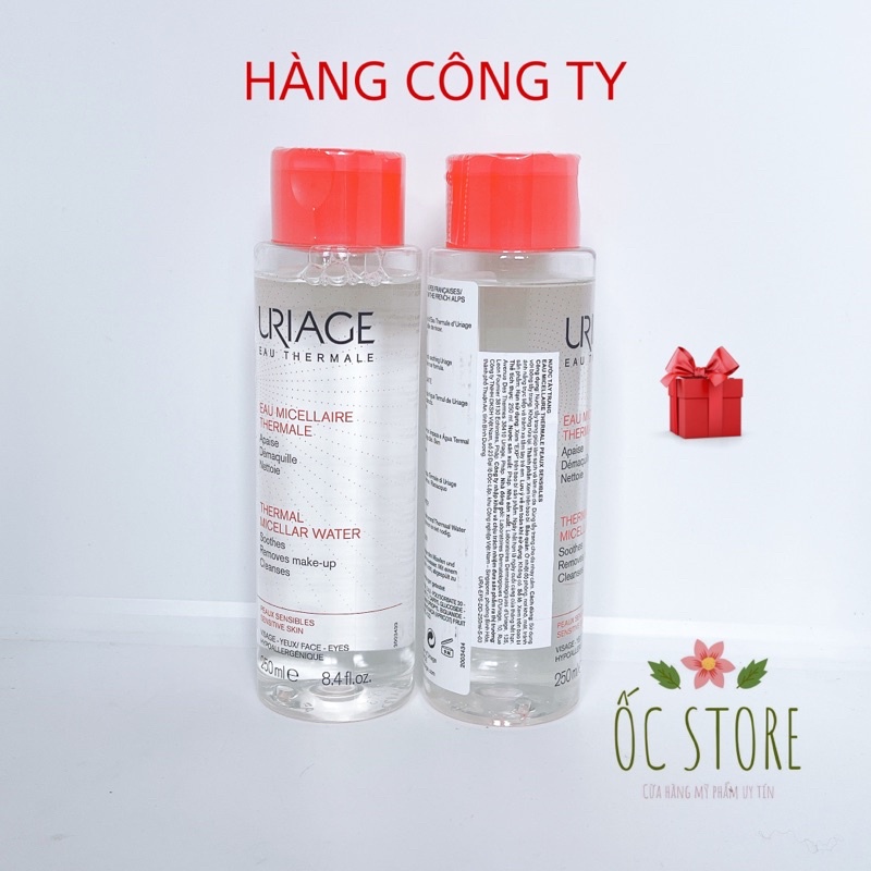 Nước Tẩy Trang Uriage Eau micellaire Thermale PS F 250ml cho da nhạy cảm