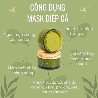 (CÓ SĂN) MẶT NẠ DIẾP CÁ MEEA ORGANIC