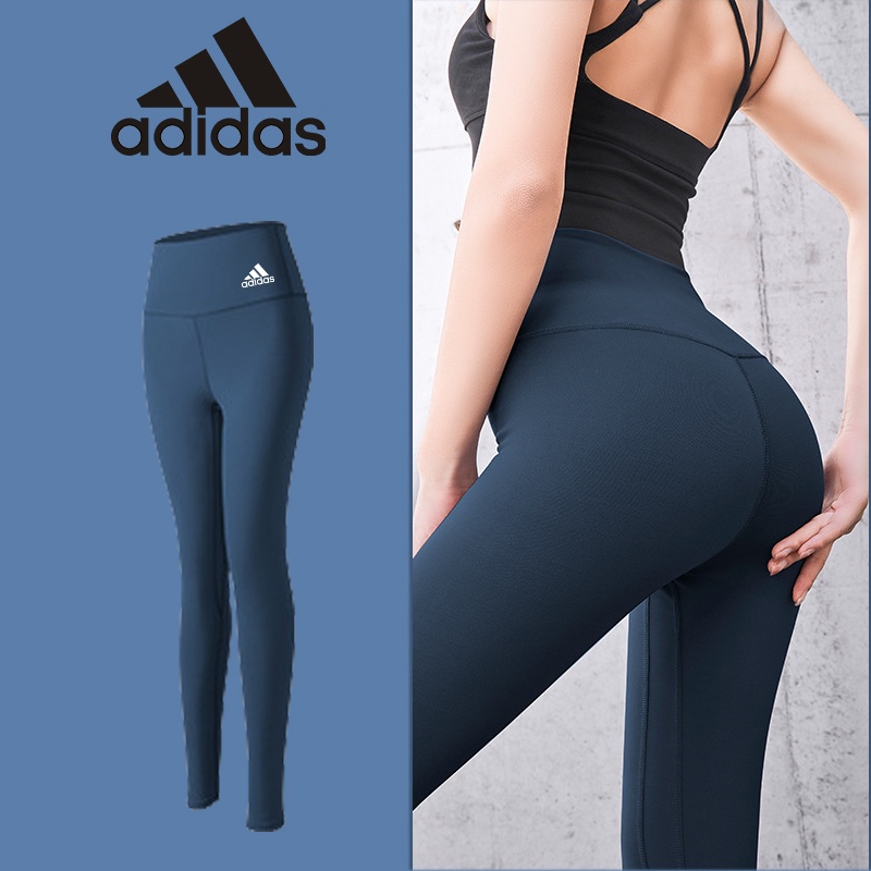 Quần Legging Thể Thao adidas Lưng Cao Co Giãn Ôm Dáng Thiết Kế Gợi Cảm Cho Nữ
