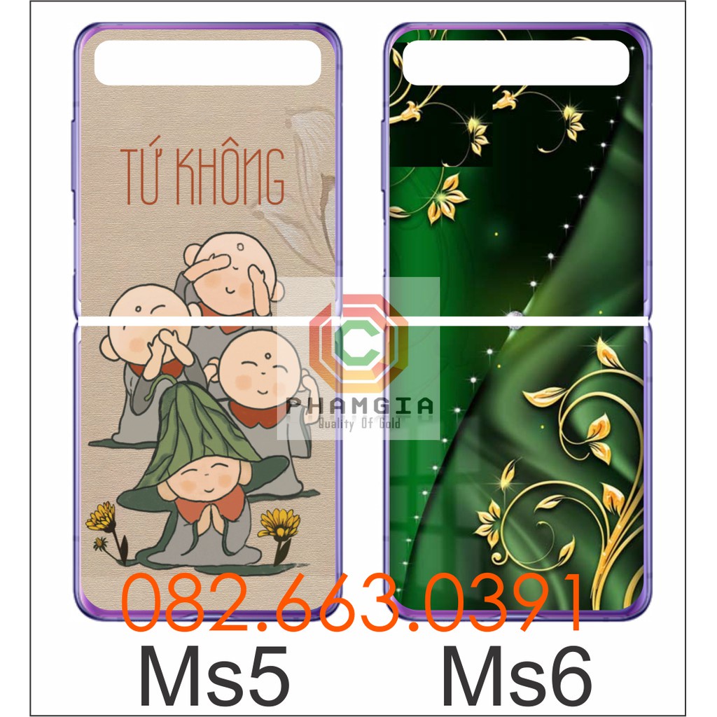 Ốp lưng Samsung Z Flip in hình thư pháp nhiều mẫu đẹp