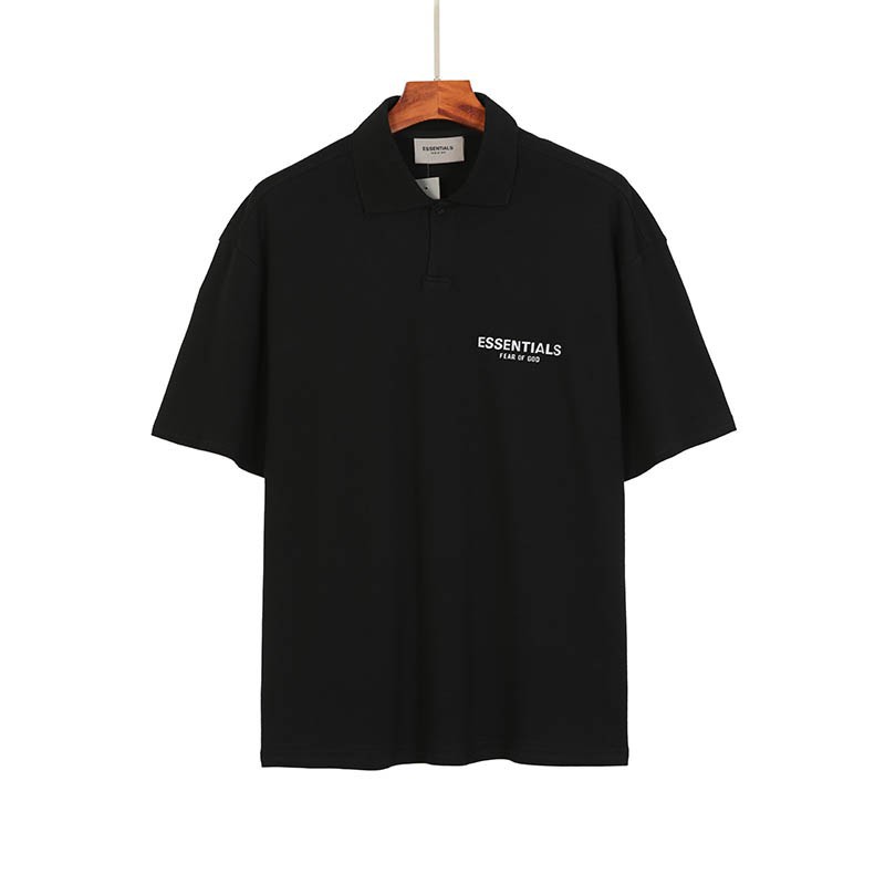 Áo thun nam ngắn tay cổ bẻ năng động bộ sưu tập FEAR OF GOD FOG ESSENTIALS