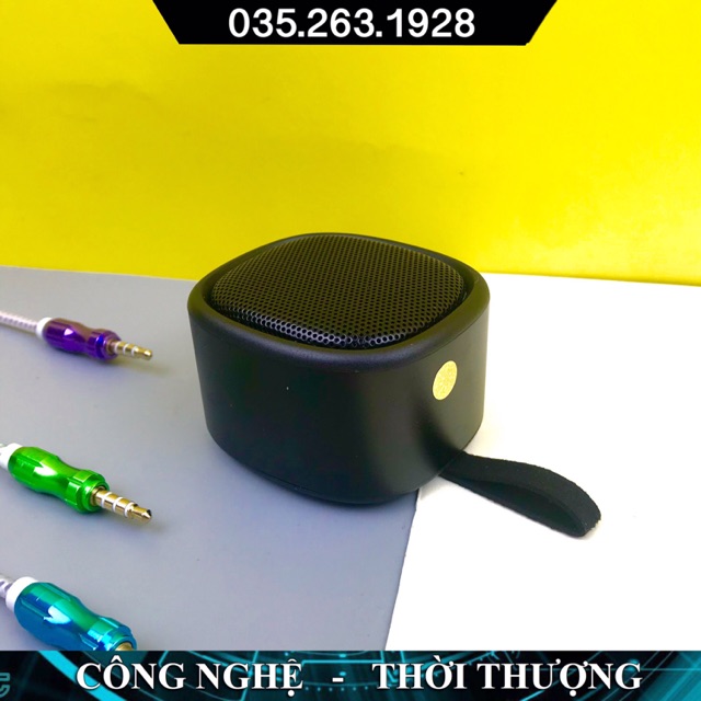 Loa bluetooth không dây mini M11 vỏ kim loại, kiểu dáng cầm tay siêu nhỏ, nghe nhạc cực lớn, có dây đeo , gắn thẻ nhớ