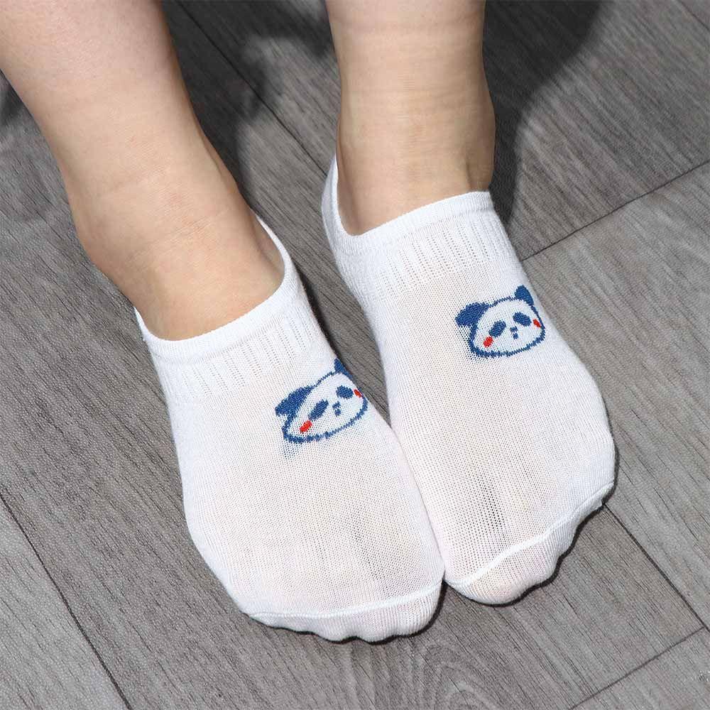 Vớ Ngắn Vô Hình Thoáng Khí Không Trơn Họa Tiết Gấu Koala Cho Nữ