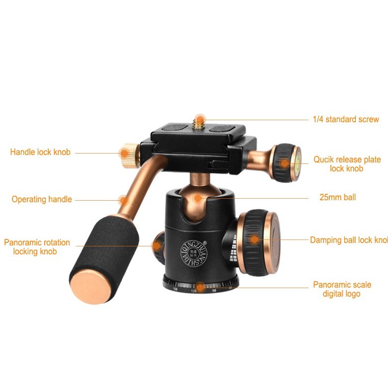 Chân Máy Ảnh Tripod & Monopod Beike Q160S Minh Đức
