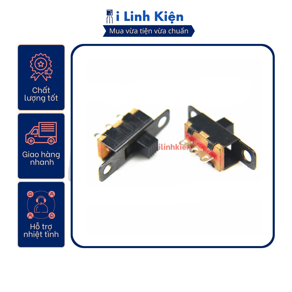 Công tắc gạt SS12F15 G6 6mm 3P