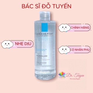 Nước Tẩy Trang La Roche Posay Cho Da Nhạy Cảm Micellar Water Ultra Sensitive Skin 400ml