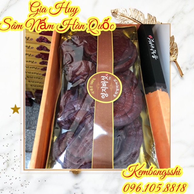 Nấm Linh Chi Đỏ Hàn Quốc Hộp Giấy Cô Gái CAO CẤP