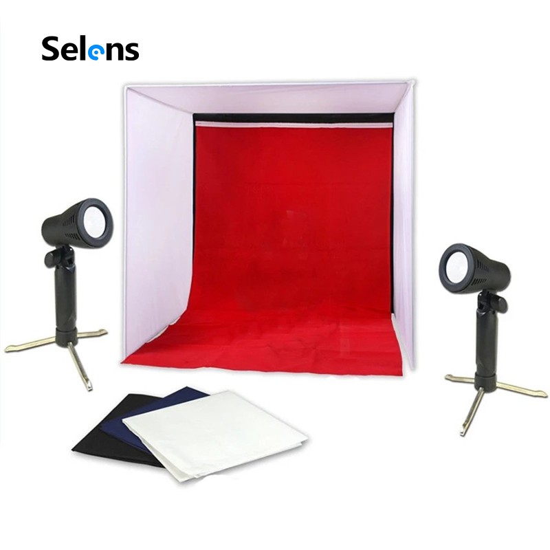 Hộp phông nền chụp ảnh Selens mini có thể gập lại