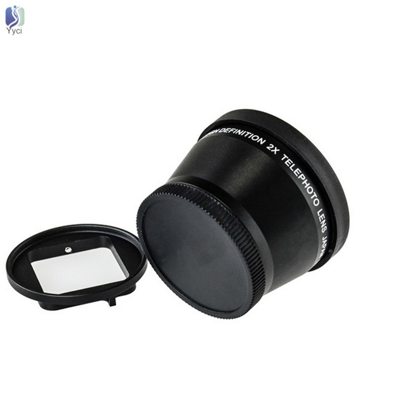 Yy Zoom Lens HD Super Telephoto Lens Universal 52mm Professional Digital Camera for Gopro GOPRO 3+ 4 for Xiaoyi  @VN