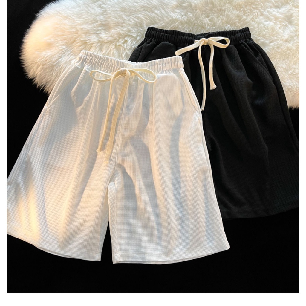 Quần Short nam nữ, chất cotton dệt tổ ong cao cấp, quần đùi nam nữ mặc cực đẹp, unisex basic, đi du lịch, đi chơi