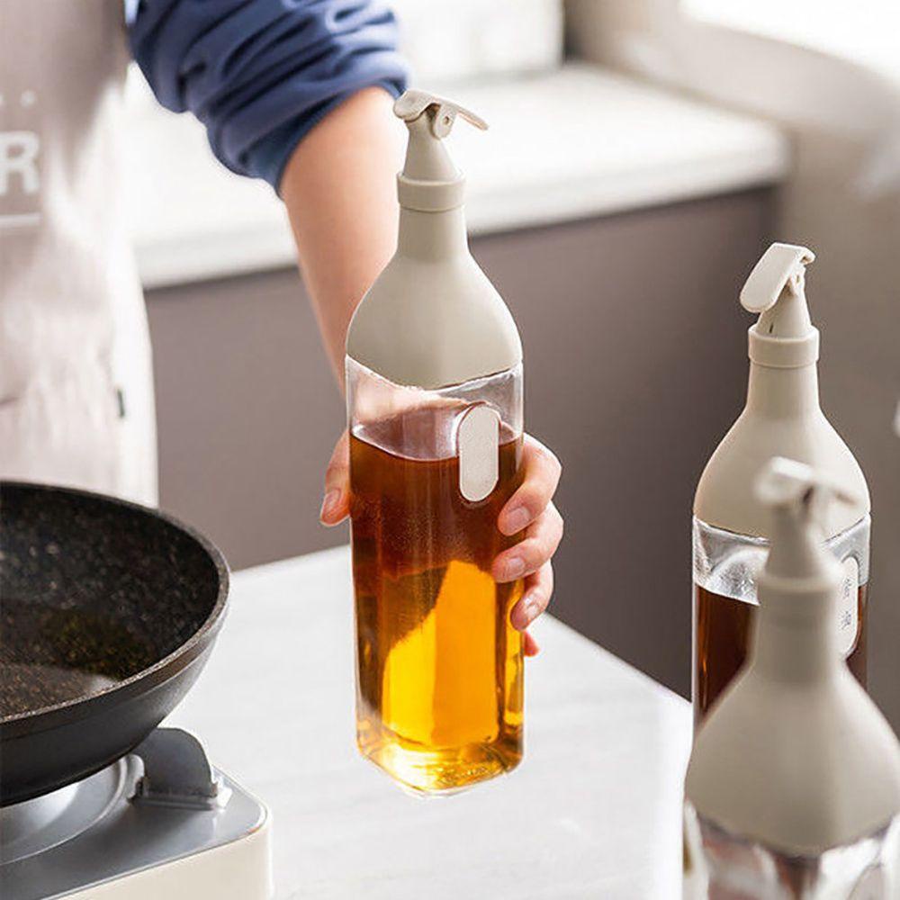 Bình Thủy Tinh Đựng Dầu Ăn Có Đầu Lọc Vuông 500ml