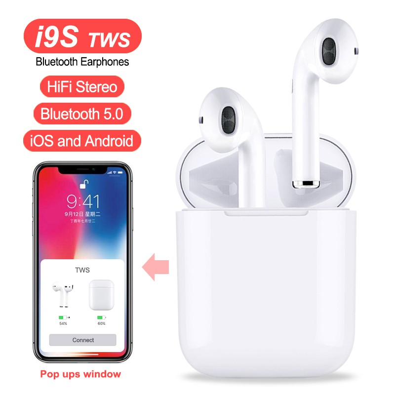 Tai nghe không dây Bluetooth 5.0 i9S TWS