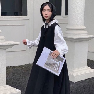 Váy Yếm + Sơ mi