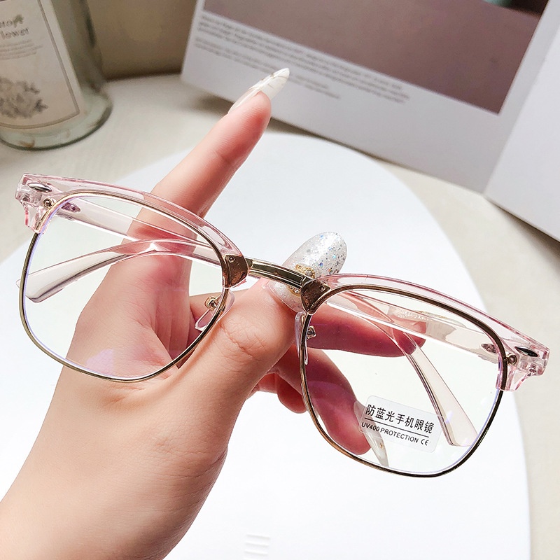 Kính Mát Tròng Phẳng Chống Tia UV Thời Trang Mới 2022