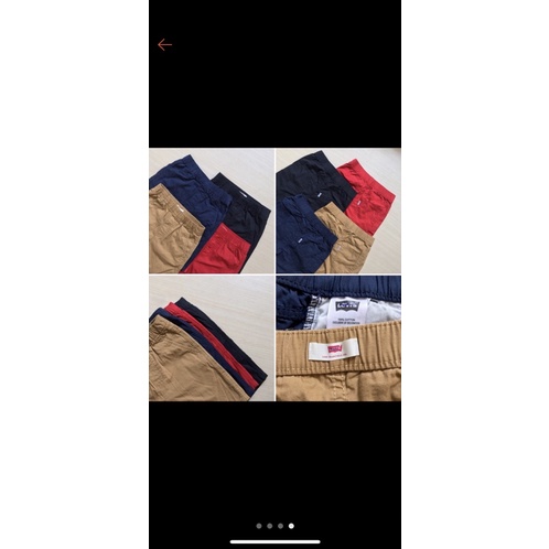 Quần levis kaki mềm bé trai.