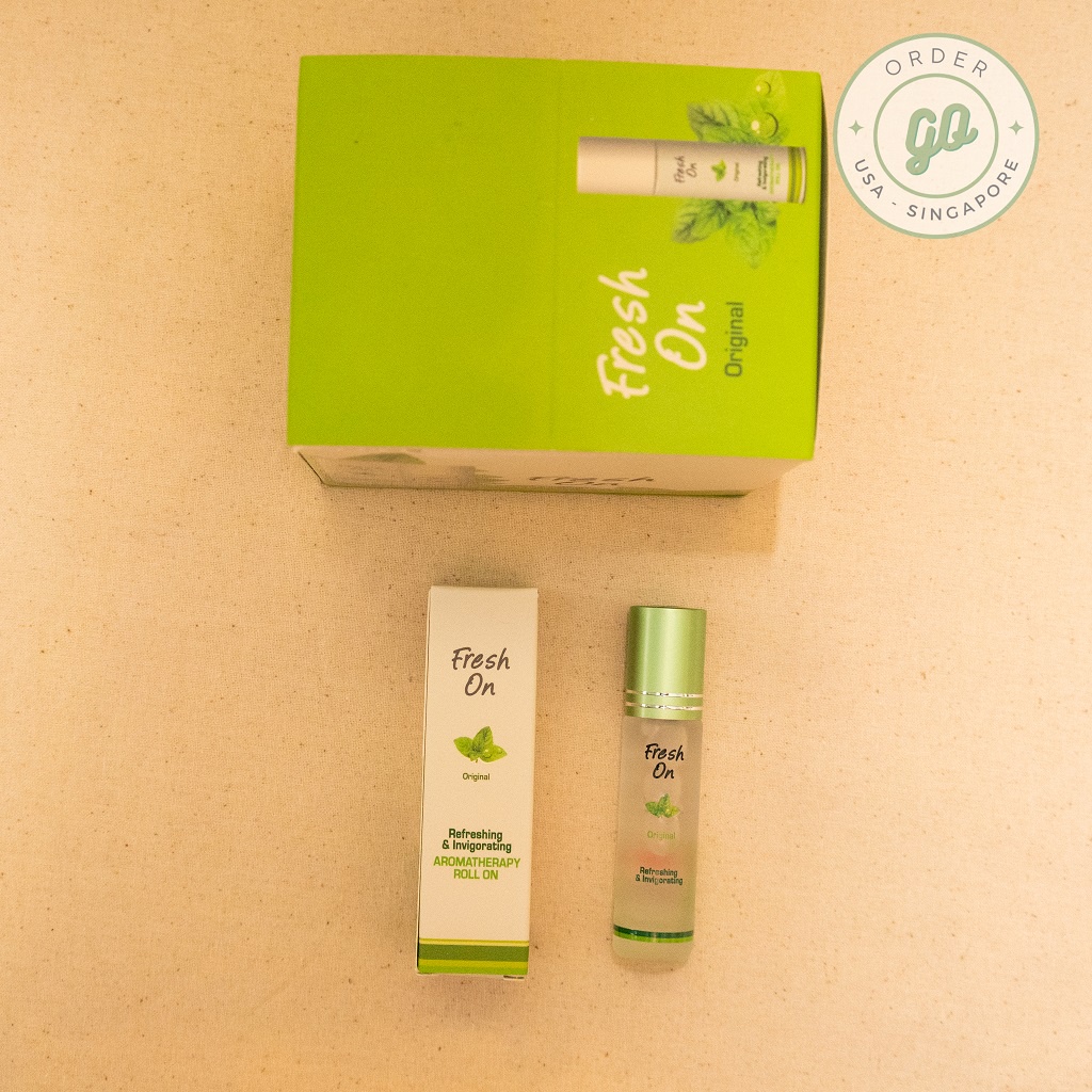 Dầu gió Fresh On bi lăn 8ml Singapore