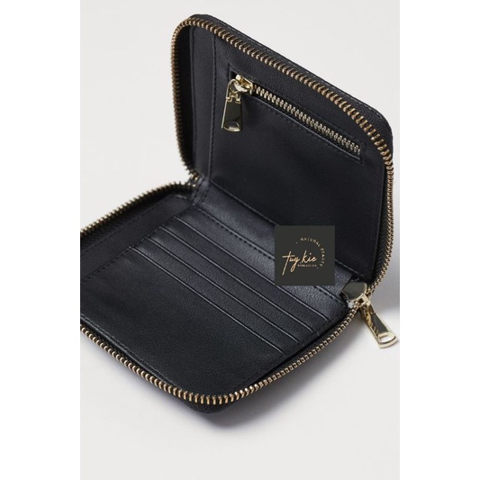 Bóp Đựng Thẻ, Tiền H&amp;M Black Wallet