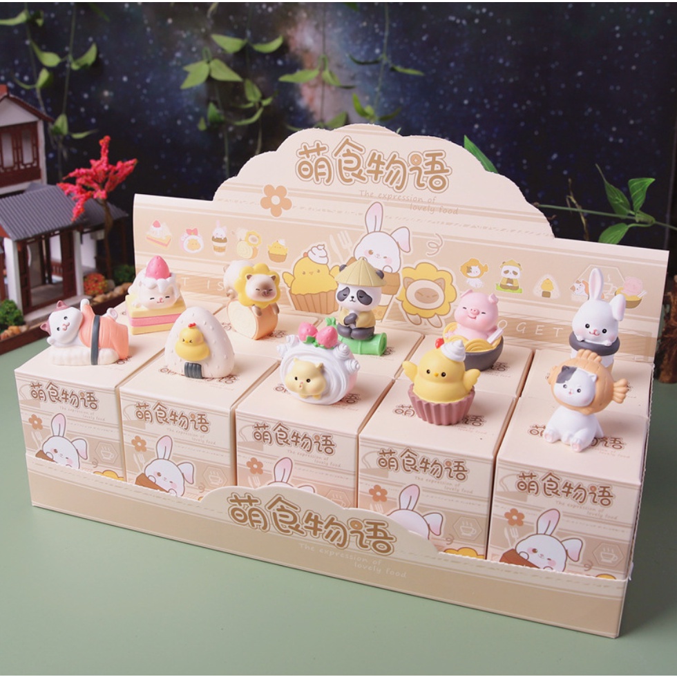 Bộ mô hình đồ ăn dễ thương - Blind Box