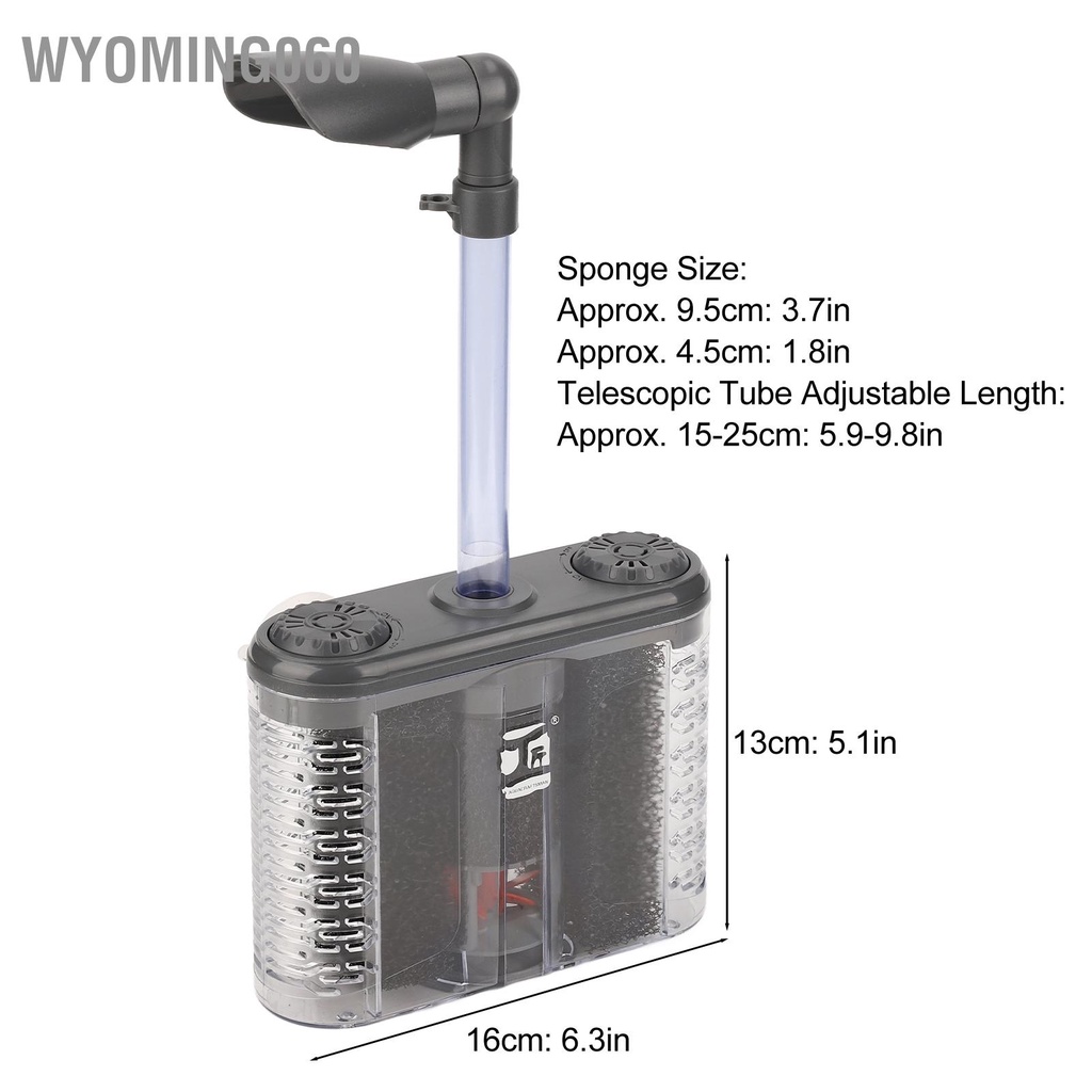 [Hàng Sẵn] Bọt Biển Lọc Làm Sạch Oxy Khử Trùng Cho Bể Cá 【wyoming060】