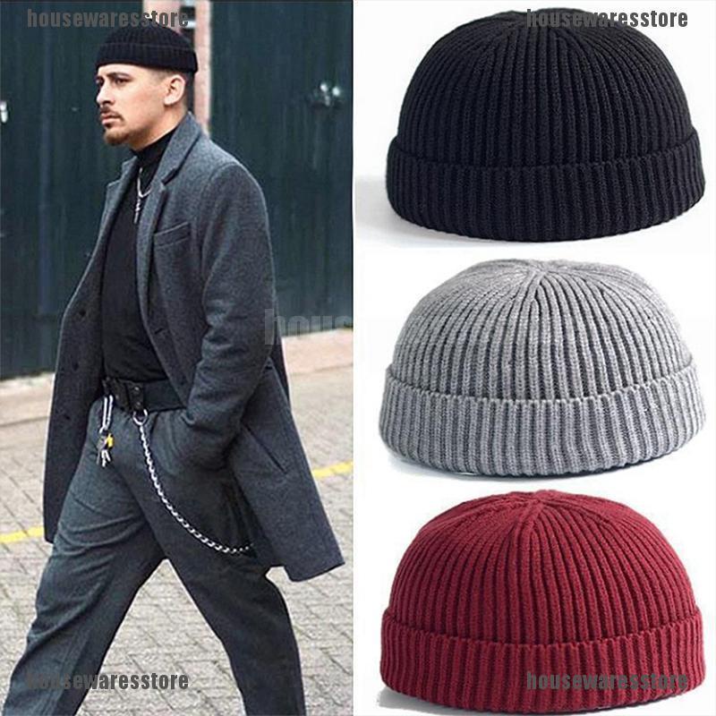 Mũ Len Beanie Giữ Ấm Mùa Đông Thời Trang Cho Nam Nữ