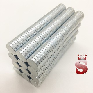 Nam châm vĩnh cửu kích thước 15x3mm mạ kẽm giá ưu đãi