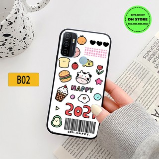 Ốp lưng điện thoại OPPO A52 - OPPO A53 - OPPO A92 in hình bò sữa hot siêu đẹp.
