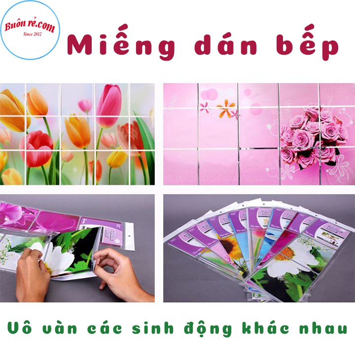 xả sốc 3 ngày miếng dán bếp cách nhiệt trang trí không gian bếp 00594 Buôn Rẻ