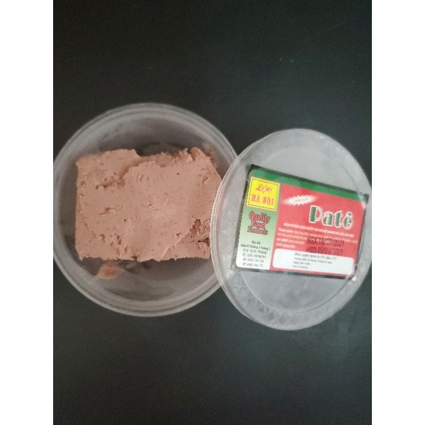 Pate Gan Heo Lộc Hà Nội 200 gram nhà làm, thơm ngon, gia truyền