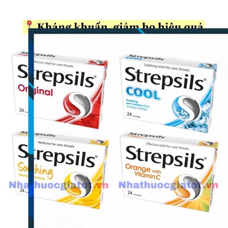 Viên Ngậm Strepsils Nhiều Vị NHÀ THUỐC SÀI GÒN
