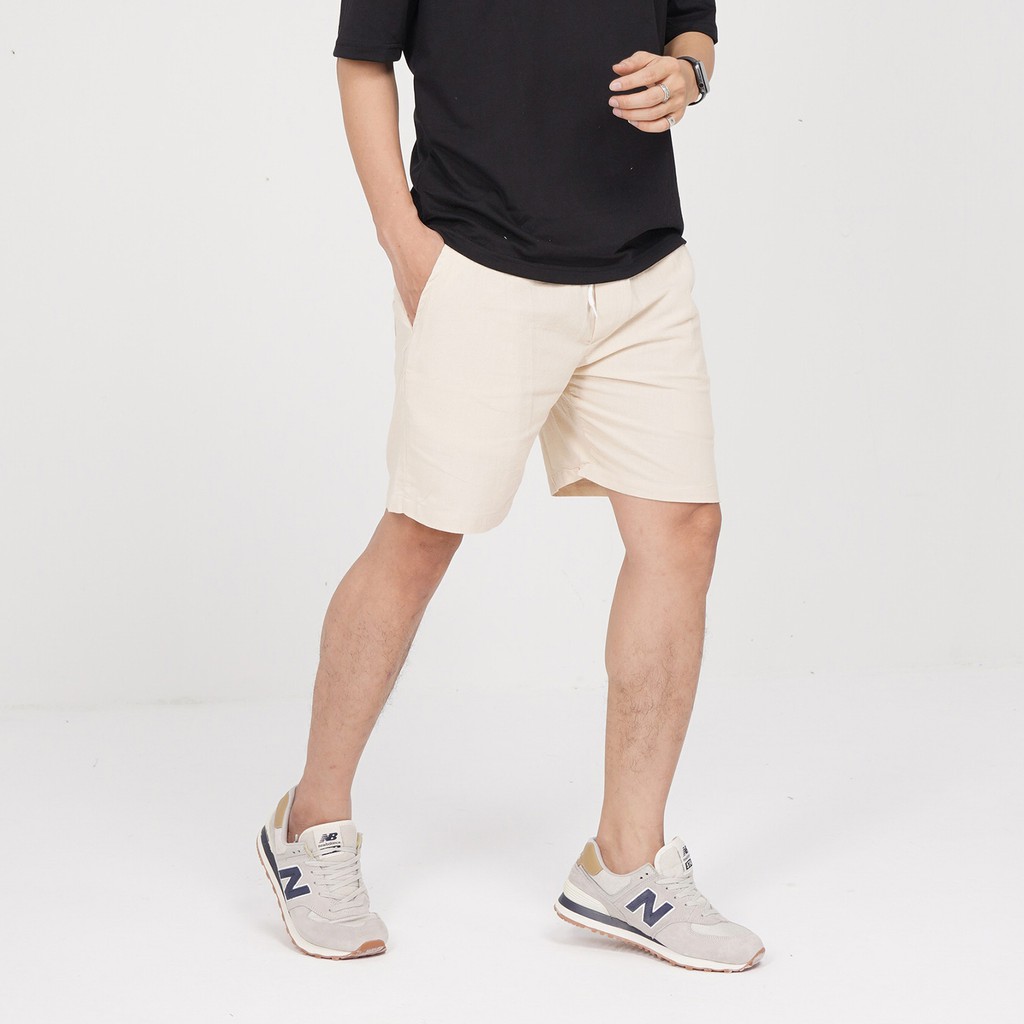 Quần Short Đùi ROUGH, Chất Đũi Mềm, Mịn, Thoáng Mát 5 Màu Trẻ Trung