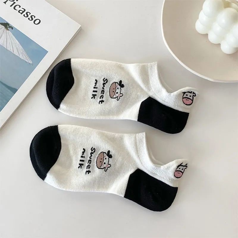 Set 5 đôi vớ con bò sữa có bán lẻ | tiemtuitotebypat